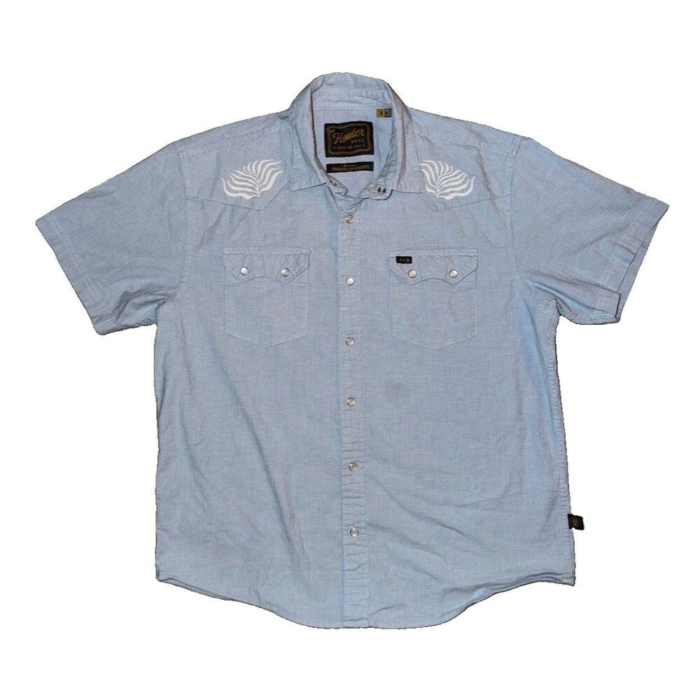 Howler Brothers Men's Crosscut Deluxe Short Sleeve Shirt Medium